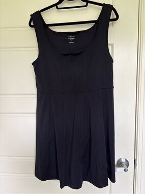 Black Athletic Skort Dress